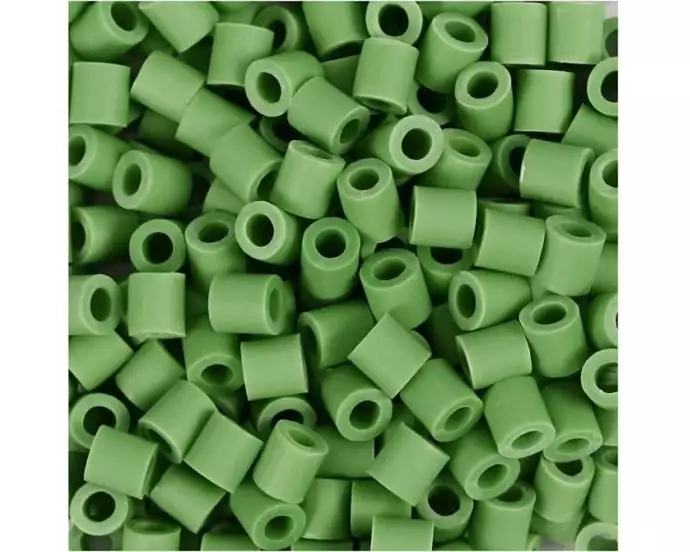 Creativ Company Bio Bügelperlen Nabbi 3000 Stück, Grün