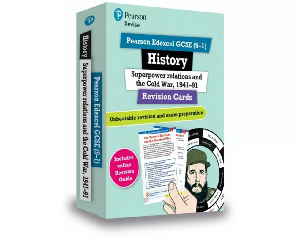 Pearson REVISE Edexcel GCSE History Superpower Relations and the Cold War Revision Cards