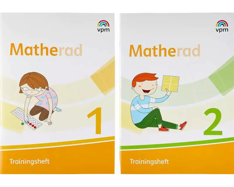 Matherad 1/2. Trainingsheft (Paket) Klasse 1/2