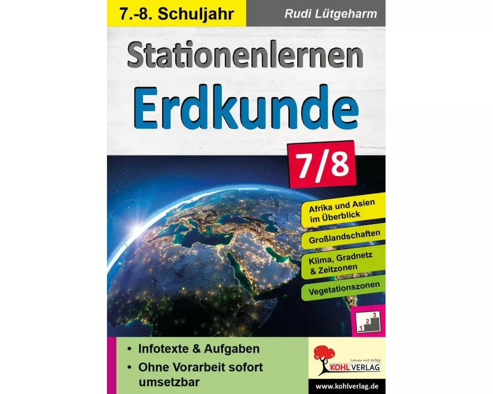 Stationenlernen Erdkunde / Klasse 7-8