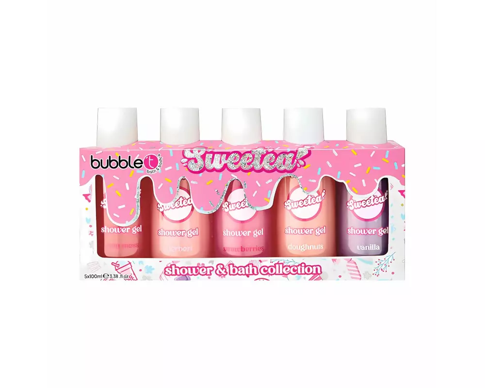 bubble t Sweetea Shower Collection 5 x 100 ml