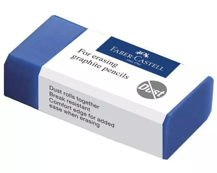 Faber-Castell Radiergummi Dust-Free Dunkelblau