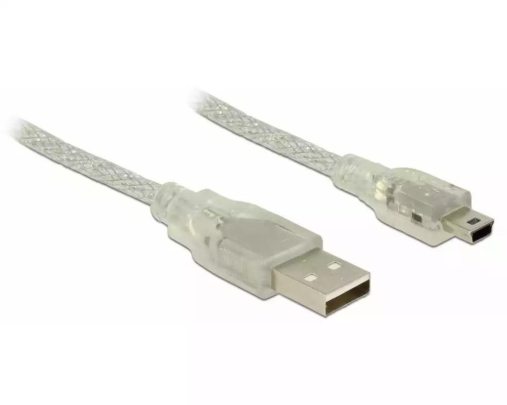 Delock USB 2.0-Kabel USB-A - Mini-USB B 0.5 m