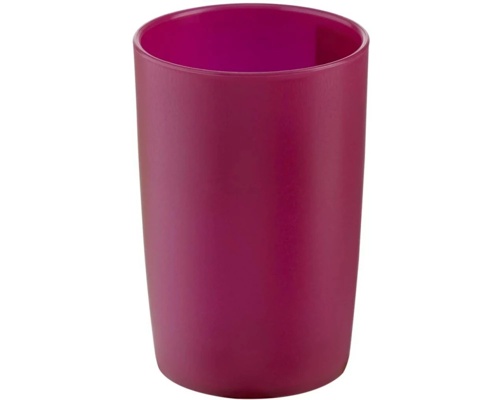 diaqua Mundspülbecher Trend Frosted kirsche transparent Kirschrot