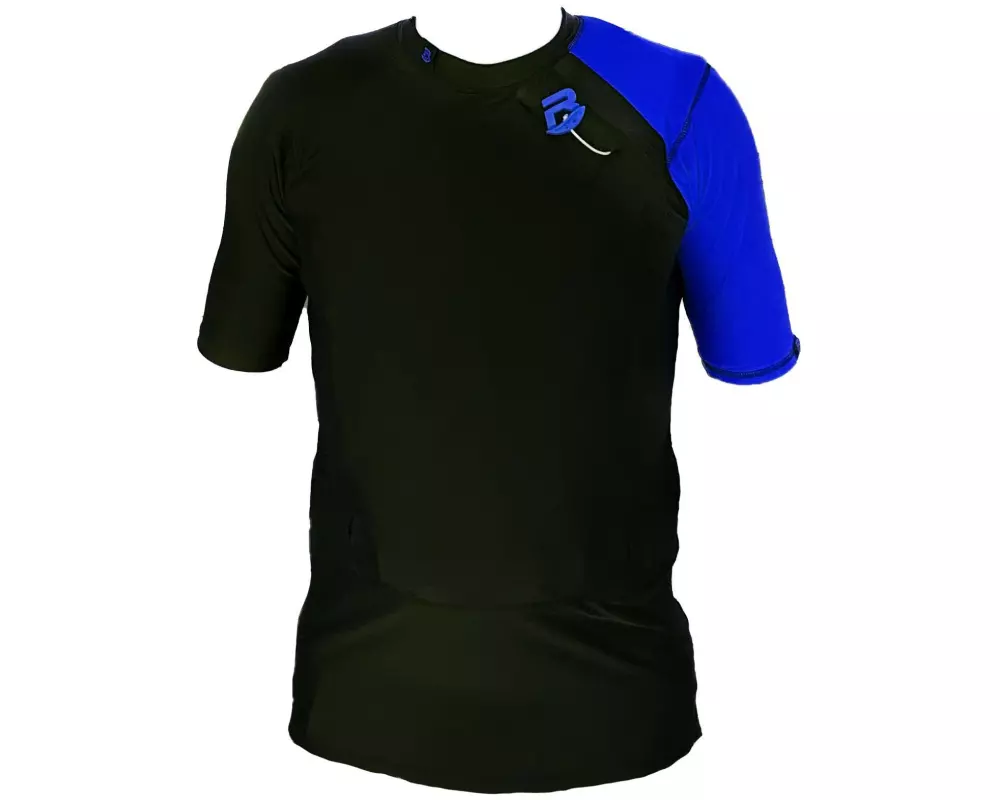 Res-T Schwimmhilfe Kurzarmshirt Blau, S