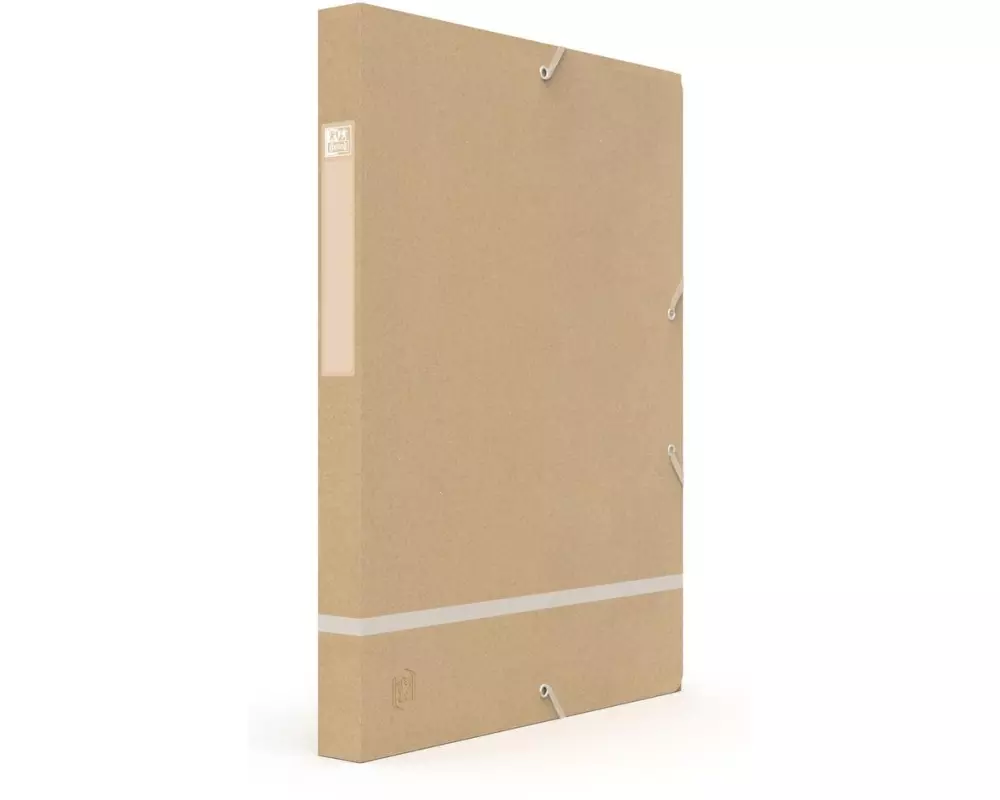 Oxford Gummibandmappe A4, Beige
