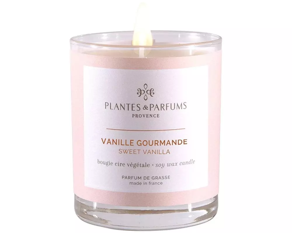 Plantes & Parfums Duftkerze Vanille Gourmande 180 g