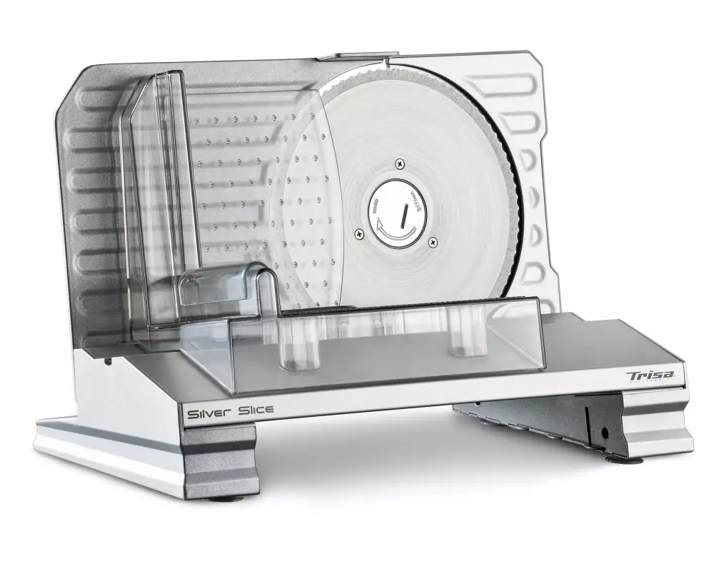 Trisa Schneidemaschine Silver Slice Silber