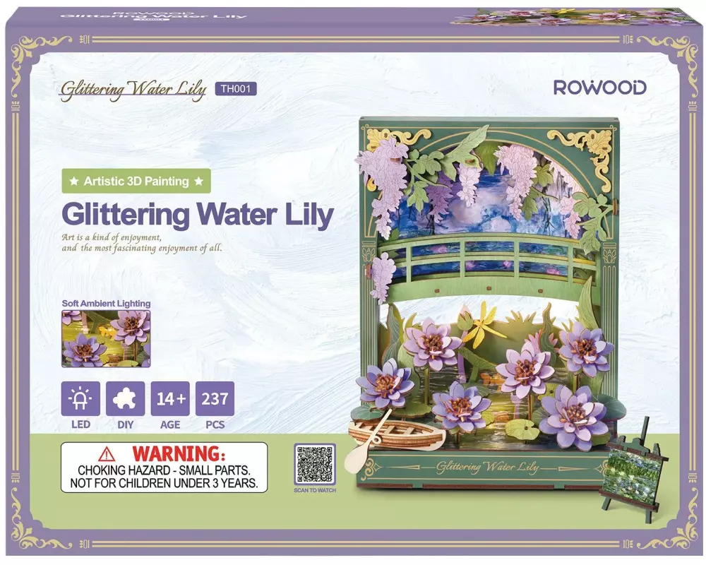 RoboTime Bausatz Glitzernde Seerose