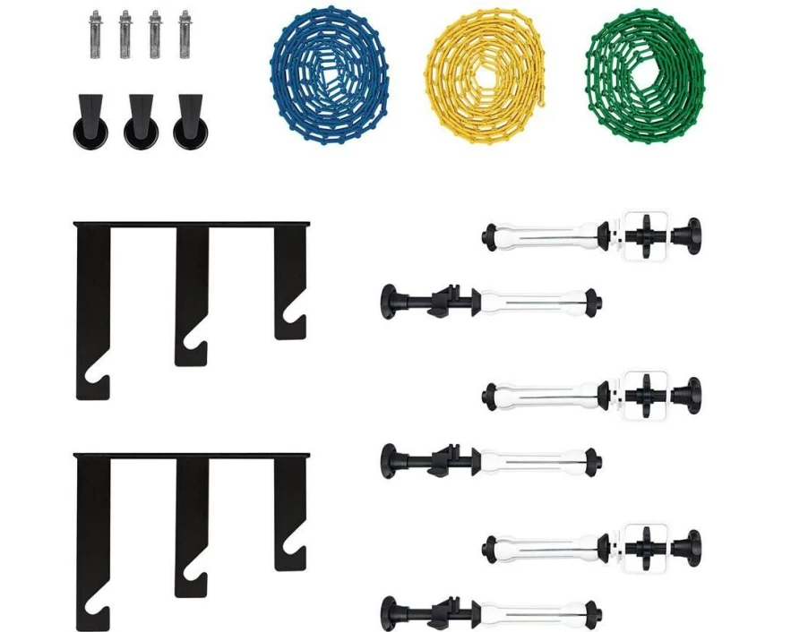 Dörr Aufhängung für 3 Papierhintergründe