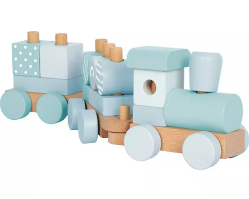 small foot Holzzug Blau