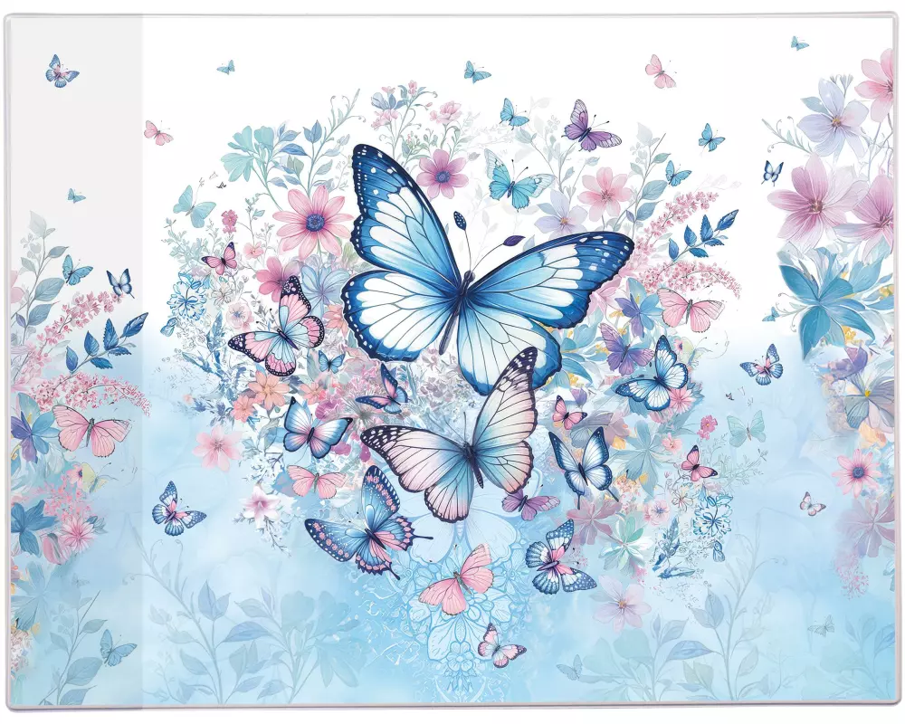 Goldbuch Schreibunterlage Schmetterlingsgarten 49 x 38 cm