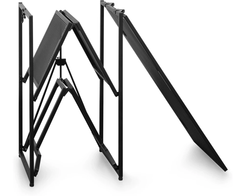 Vonyx DBF105 Kompaktes DJ-Booth faltbar Aluminium mit Lycra-Covern