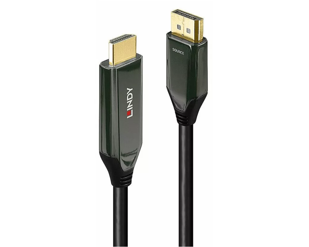 LINDY 3m Active DisplayPort 1.4, to HDMI