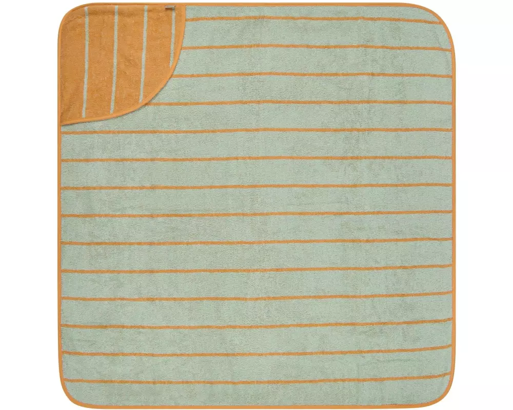 Sterntaler Kapuzenbadetuch Bär Bo 100 x 100 cm, Mintgrün
