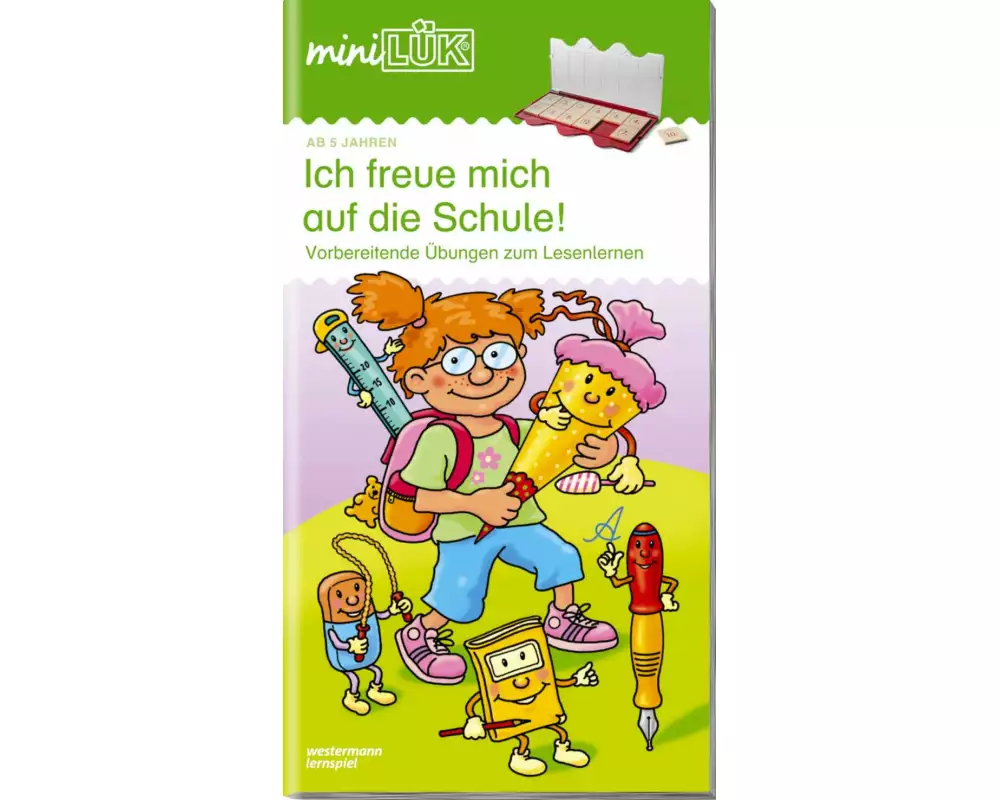 Ich freue mich auf die Schule 1. Vorbereitende Übungen zum Lesenlernen