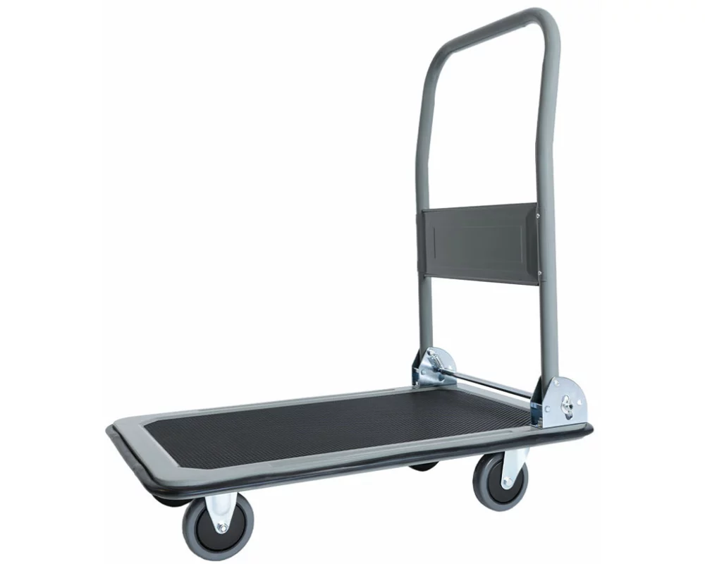 Ekström Transportwagen mit Klappbügel 150kg grau