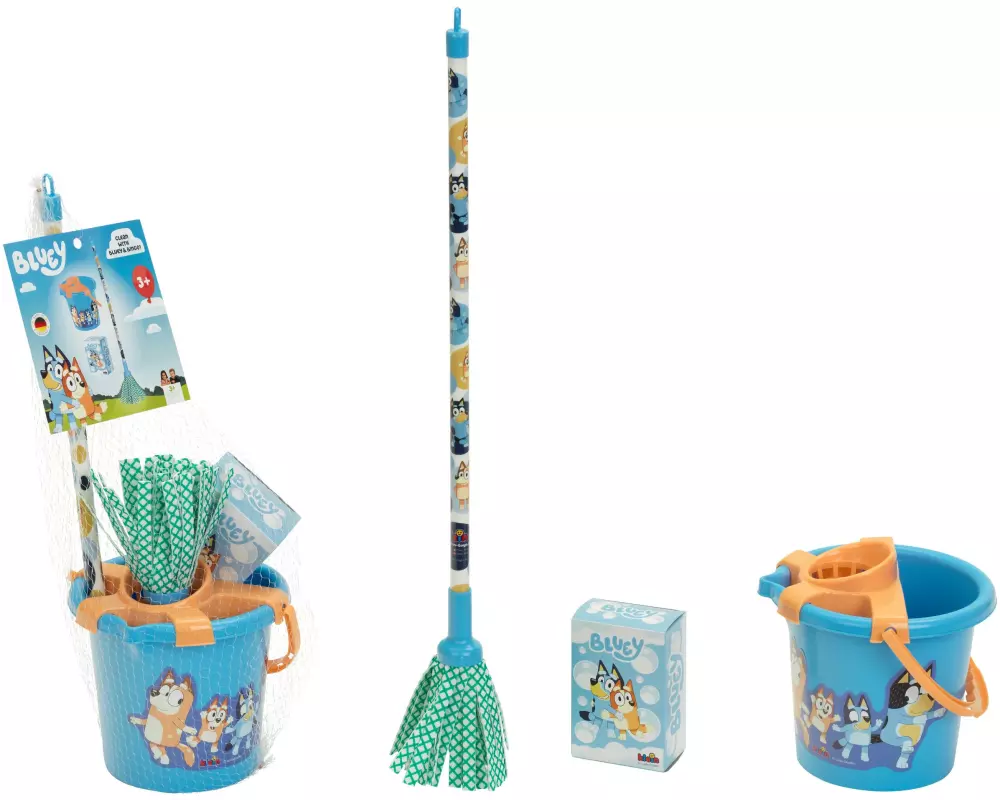 Klein-Toys Bluey Wischmopp Set Wischmopp