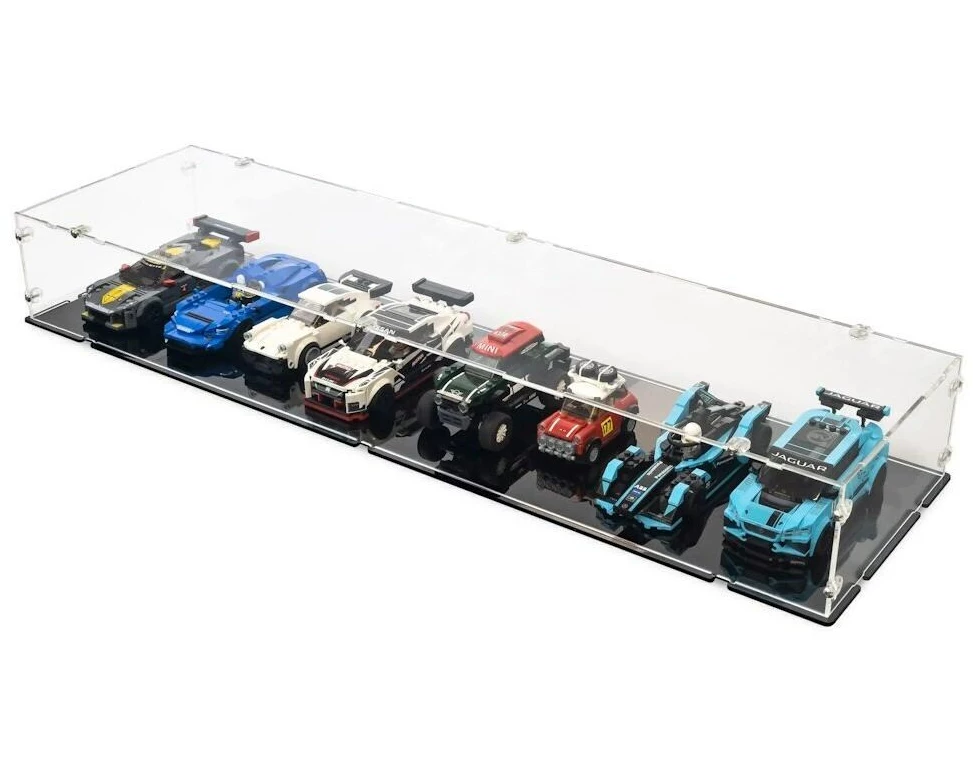 iDisplayit Acryl-Display XL für 8 x LEGO Speed Chamions Modele
