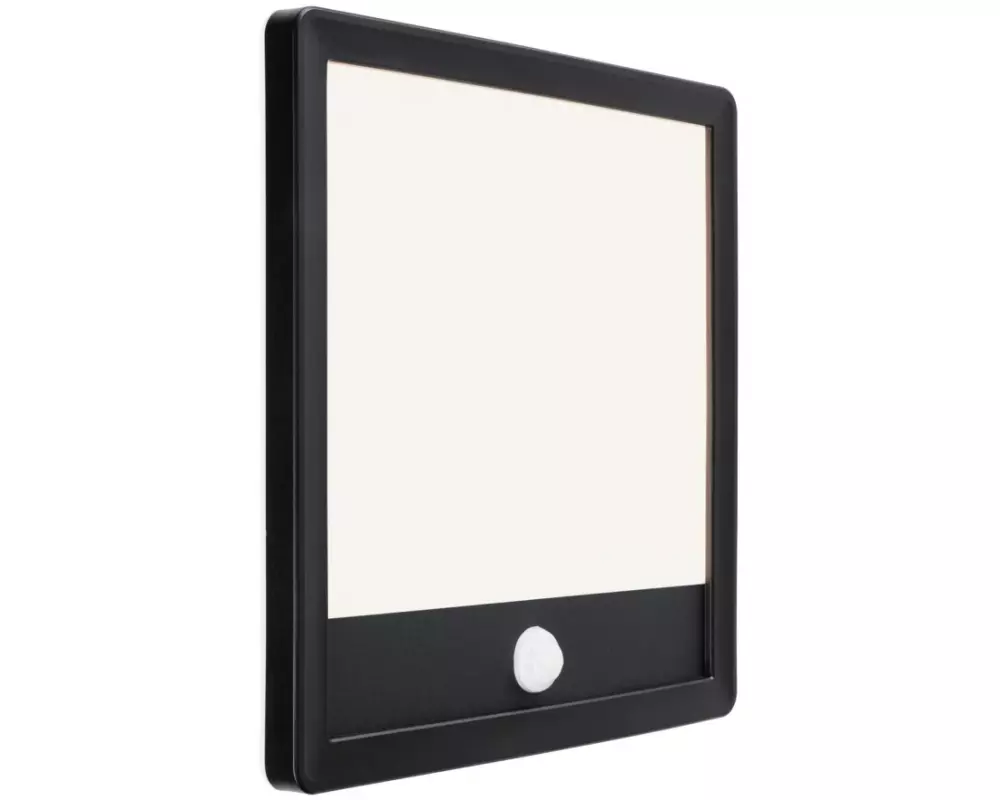 Paulmann Wandleuchte Lamina, Eckig, 14W, 2200-3000K, PIR, Schwarz