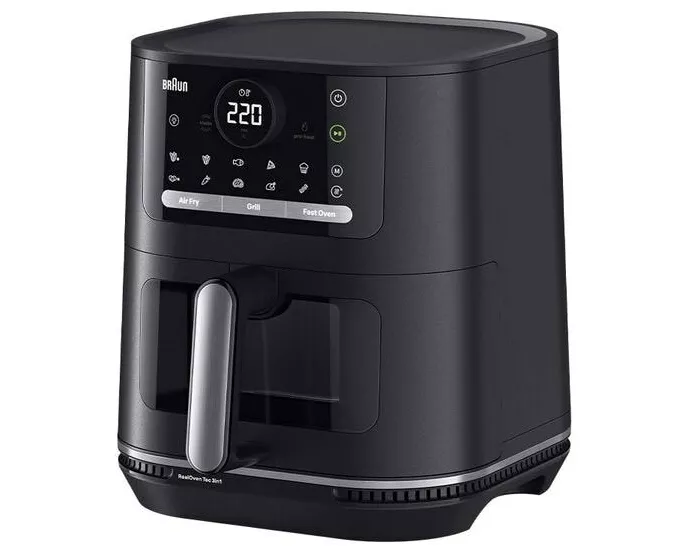 Braun Heissluft-Fritteuse MultiFry5 HF5075IBK 6 l, Schwarz