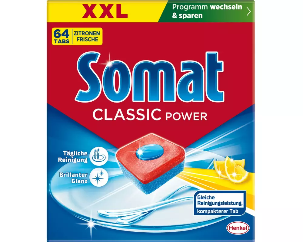 Somat Maschinenspülmittel Classic Power 64 Tabs