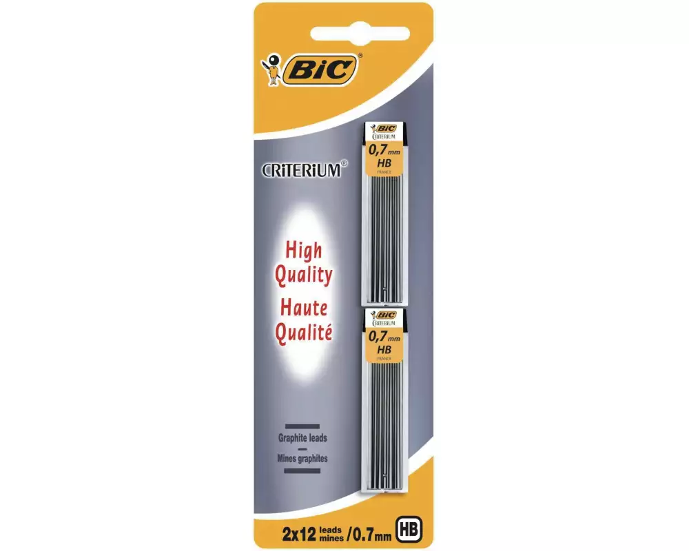 BIC Schreibmine Criterium 0.7 HB 2 x 12 Minen