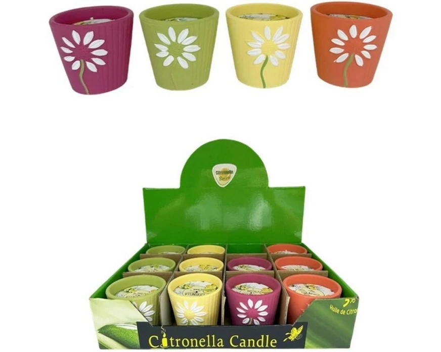 Dameco Gartenkerze Citronella 4-er Set