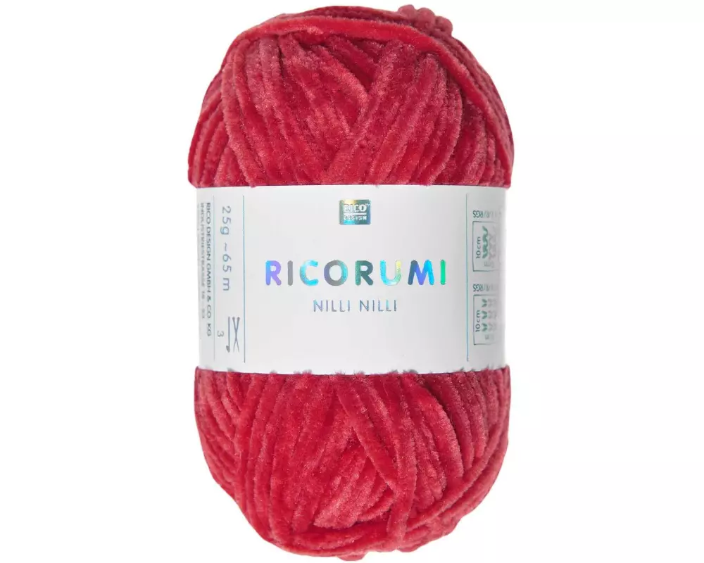 Rico Design Wolle Ricorumi Nilli Nilli Rot