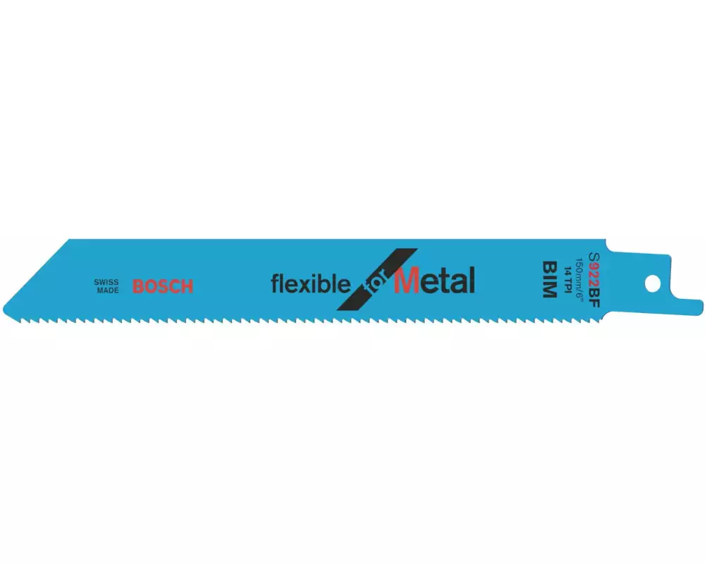Bosch Professional Säbelsägeblatt S 922 BF Flexible for Metal, 100 Stück
