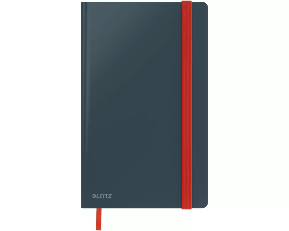 Leitz Notizbuch Cosy 14.8 x 21 cm, Liniert, Grau