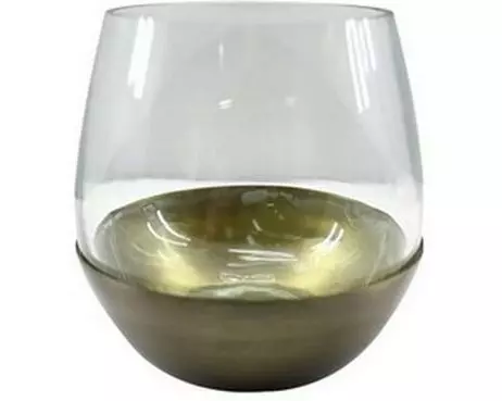 CHALET Windlicht Dunham 11 cm, Gold