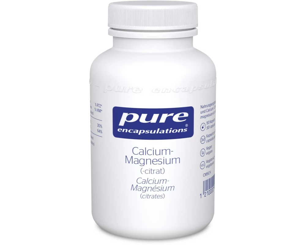 Pure Encapsulations Calcium-Magnesium (Citrat) 90 Kapseln
