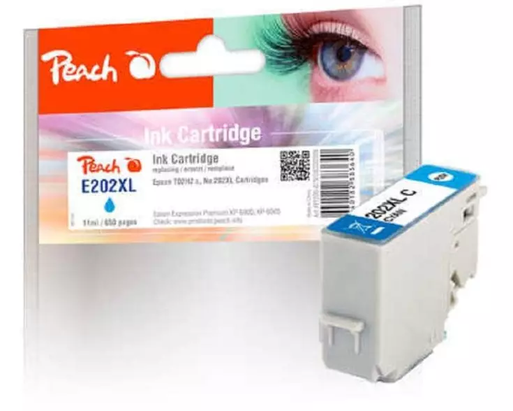 Peach Tinte Epson No 202XL (T02H2) Cyan