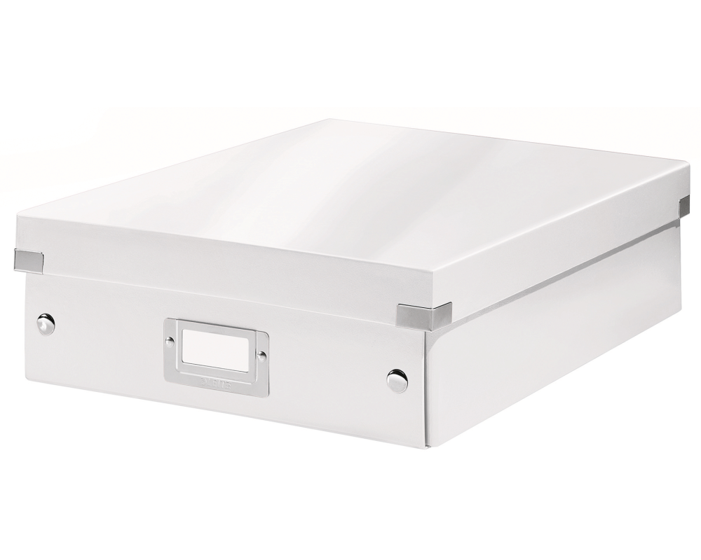 LEITZ Click&Store WOW Org.box M 60580001 weiss 281x100x370mm