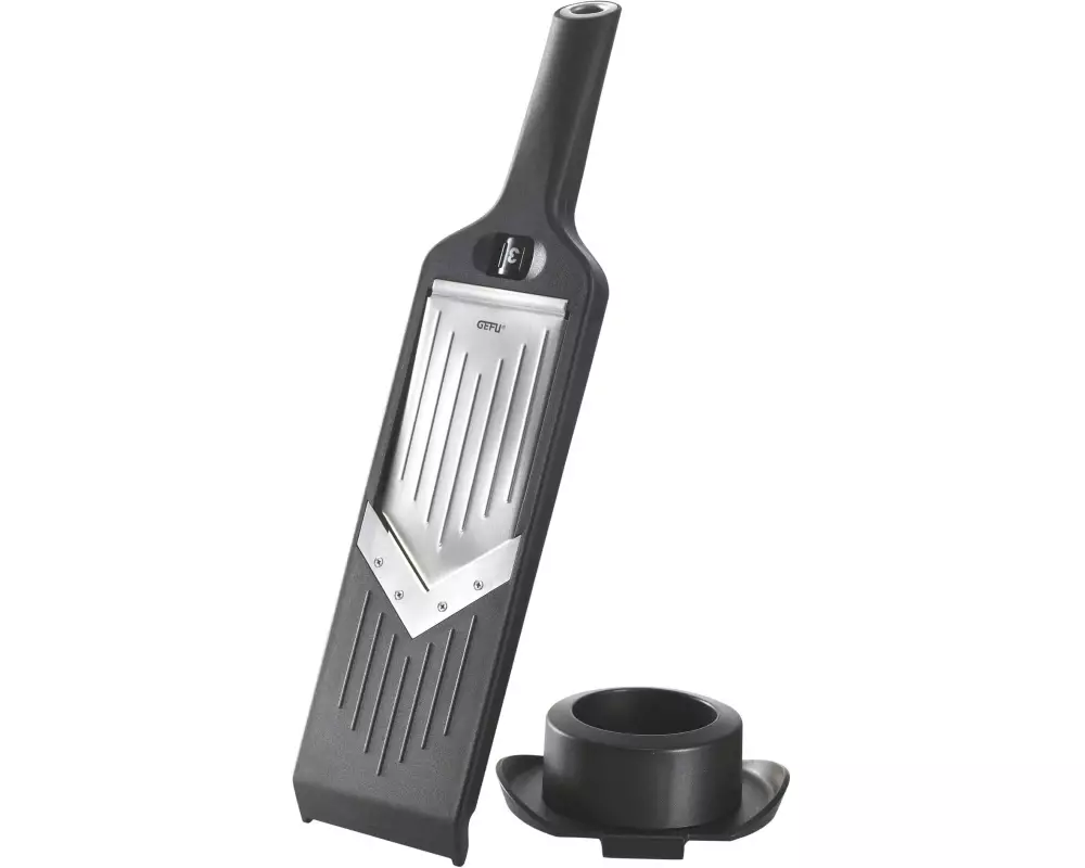 GEFU Mandoline Violi Schwarz/Silber