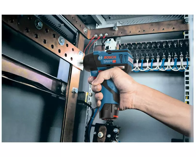 Bosch Professional Akku-Drehschlagschrauber GDS 12 V-115 + 2 x 3.0 Ah in L-BOXX