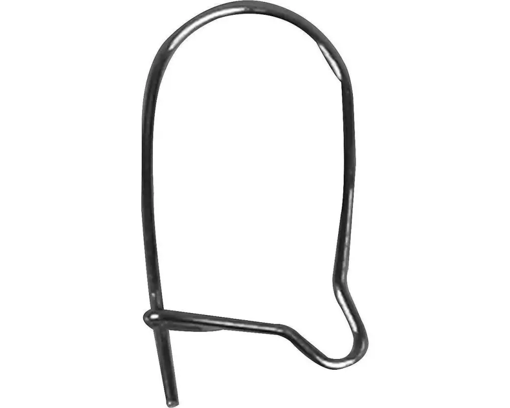 Creativ Company Ohrring 15 mm Versilbert, 10 Stk.