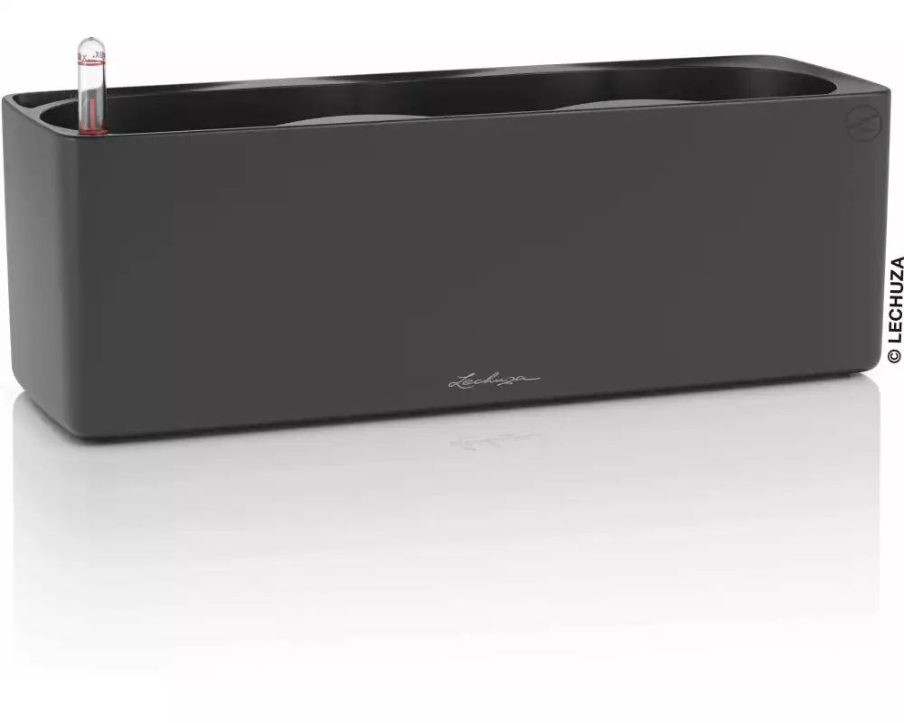 Lechuza Bewässerungsset CUBE Triple Basaltgrau matt