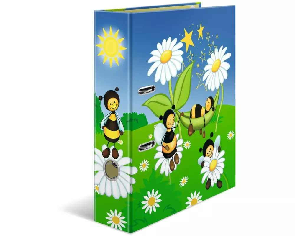 HERMA Ordner Bienenwiese 7 cm, Mehrfarbig