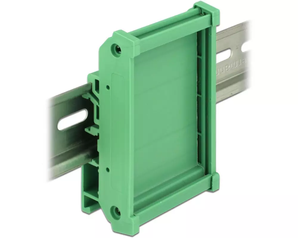 Delock Platinenhalterung 10 cm für Hutschiene