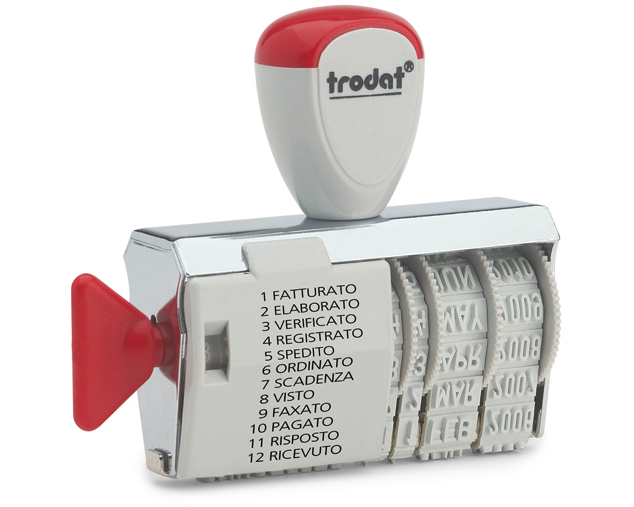 TRODAT Mehrtextstempel I 1117I 12 Texte