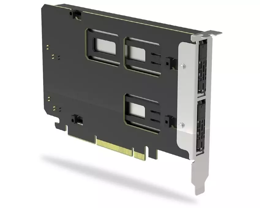 ICY DOCK M.2-Adapterplatine ExpressSlot Elite MB842M5P-B