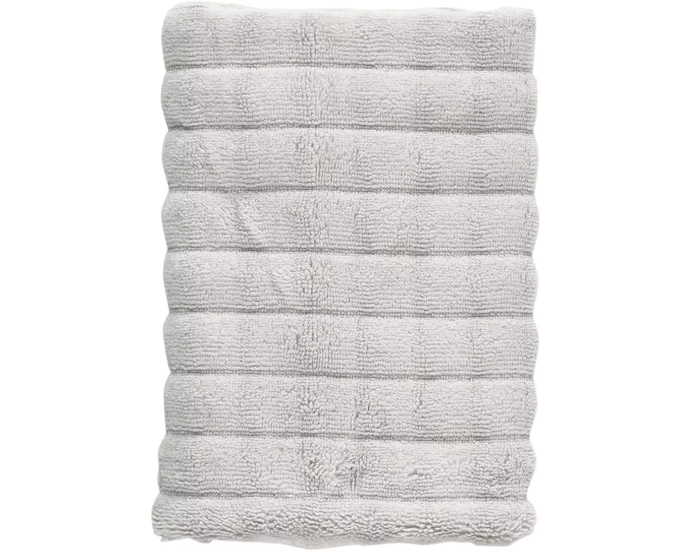 Zone Denmark Handtuch Inu, Bio-Baumwolle, 50 x 100 cm, Soft Grey