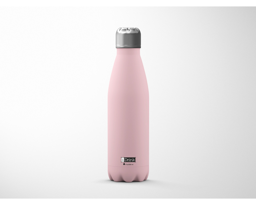 I-DRINK Thermosflasche 500ml ID0015 hell rosa
