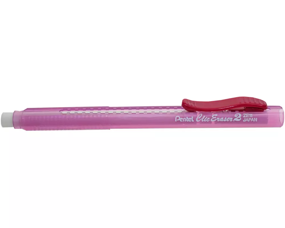 pentel Radiergummi Clic Eraser Rot