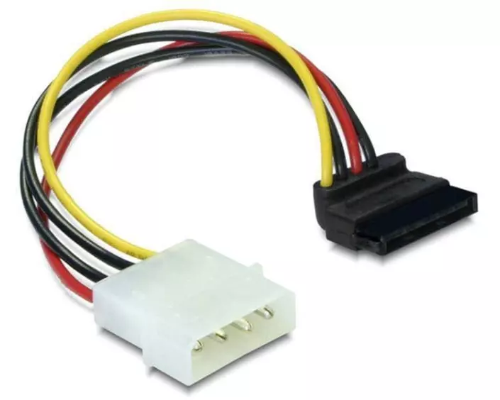 Delock Stromkabel Molex – SATA (f-m) 12 cm