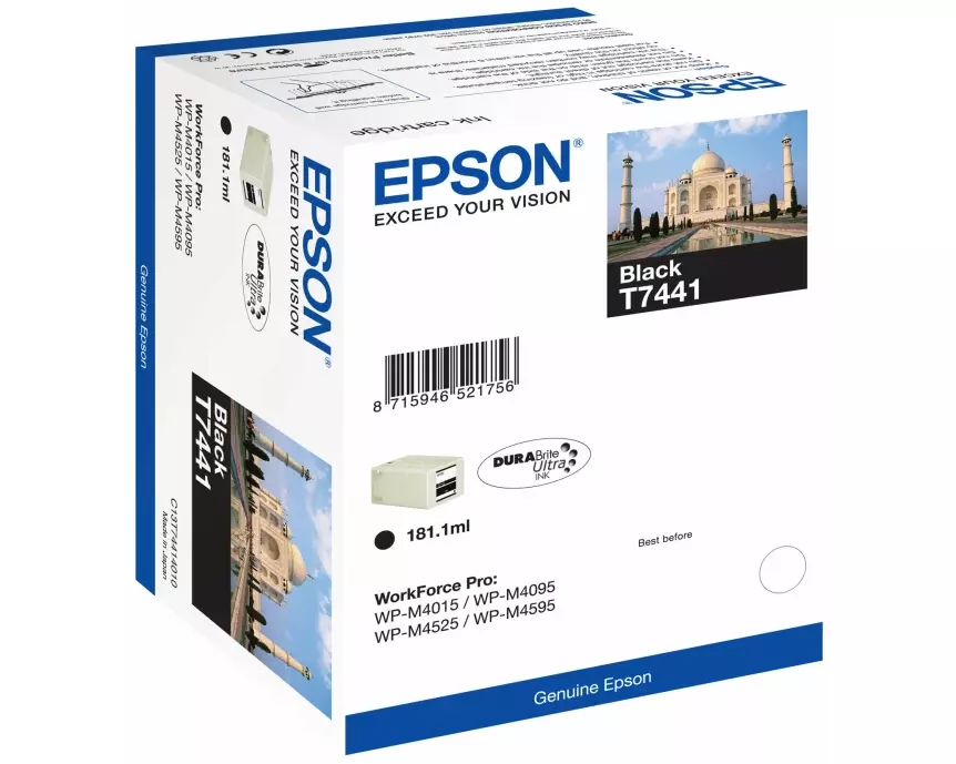 EPSON WP-M4000/M4500 Ink black high Capacity 181ml 10.000 pages
