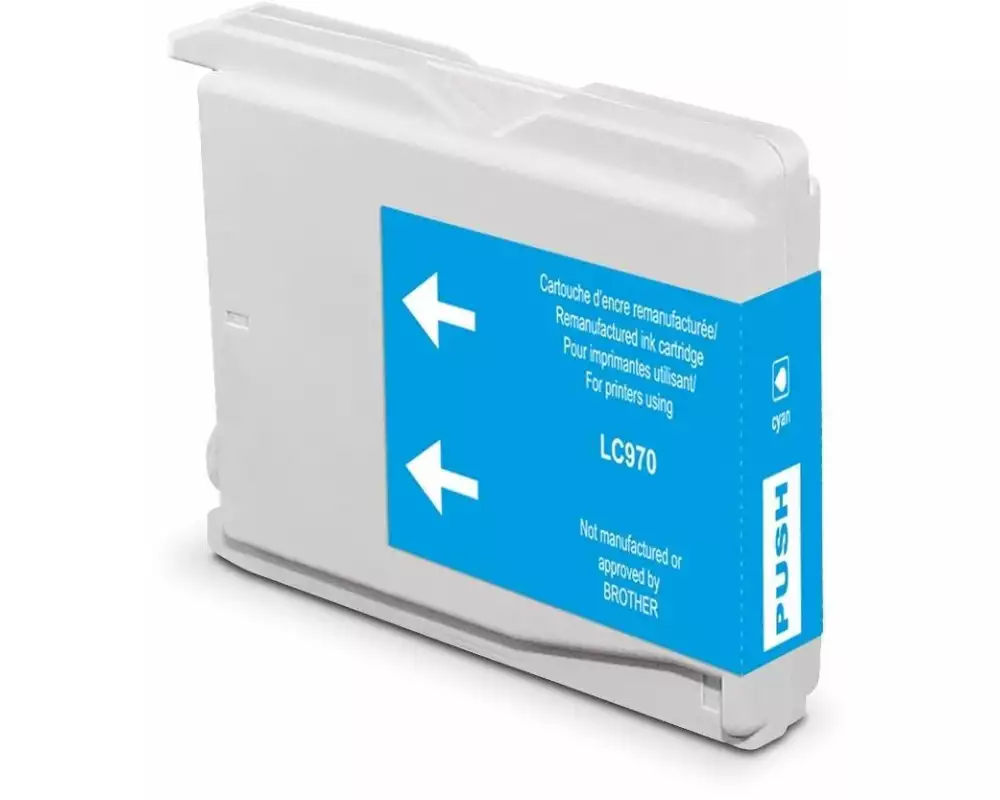 Generic Ink Tinte Brother LC970C Cyan