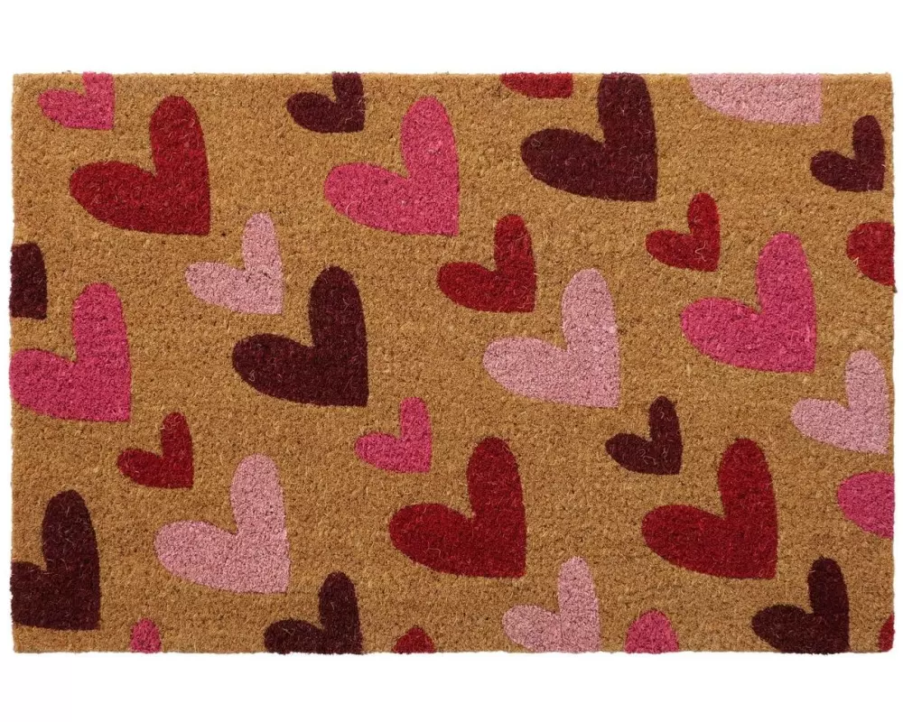 Boltze Fussmatte Herzen 40 cm x 60 cm